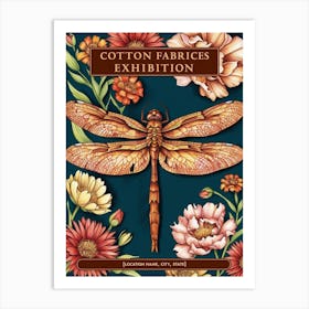 Cotton Fabrics Exhibition 1 Art Print