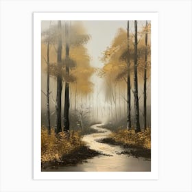 Walk In The Woods 4 Art Print