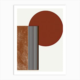 Mumbai Perspective Minimalist Bauhaus Art Print