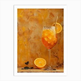 Aperol Spritz Art Print 18 Art Print