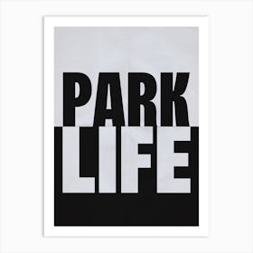 Park Life, Blur Art Print