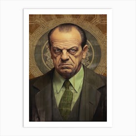 Gangster Art Frank Costello The Departed 3 Art Print