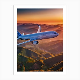 Jumbo Jet - Reimagined 1 Art Print