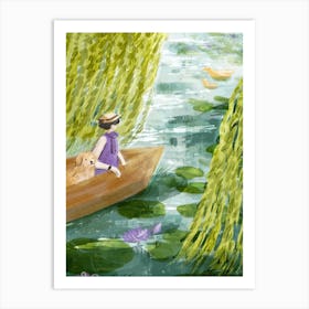 A Boat Ride Art Print