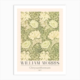 William Morris Chrysanthemum Art Print