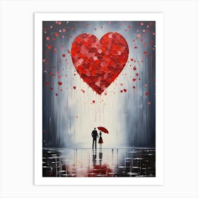 Love Rain 6 Art Print