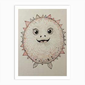 Sun!! Art Print