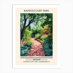 Ravenscourt Park London Parks Garden 4 Art Print