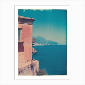 Sicily Retro Polaroid Style 1 Art Print