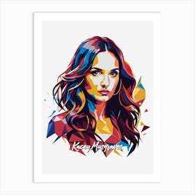 Kacey Musgraves 01 Portrait Music Icon Style WPAP Pop Art Art Print