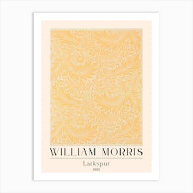 William Morris - Larkspur Art Print