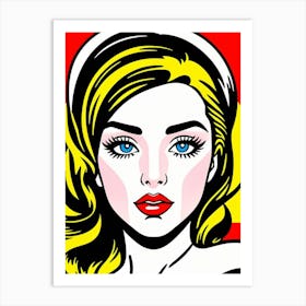 Beauty Pop Art Art Print