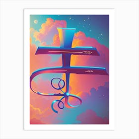 Hope Cross Art Print