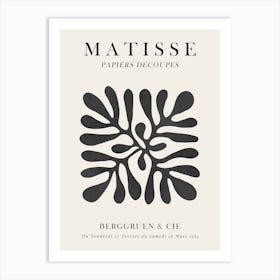 Floral matisse 3 Art Print