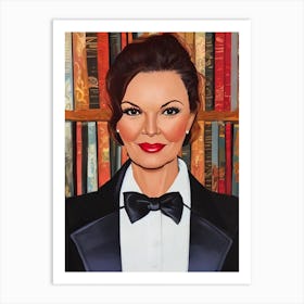 Marsha Mason Illustration Movies Art Print