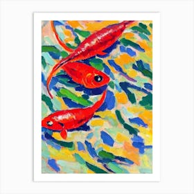 Krill Matisse Inspired Art Print