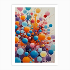 Bubbles 25 Art Print