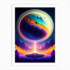 Ethereal Zephyr Art Print