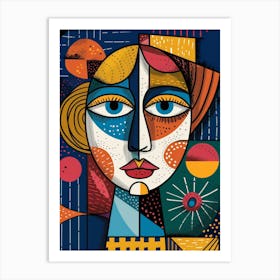 Abstract Of A Woman 32 Art Print