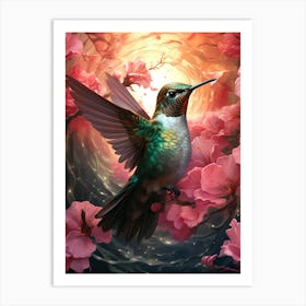 Hummingbird Art Print