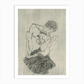 The Graphic Work Of Egon Schiele (1971), Egon Schiele Art Print