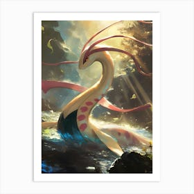 Milotic Pokemon Anime Manga Japan Poster Art Print