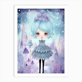 Blue Fairy Art Print