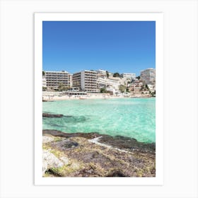 Cala Major Beach Mallorca Art Print