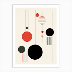 Abstract Circles 17 Art Print