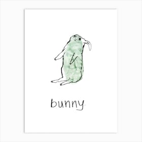 Bunny Art Print