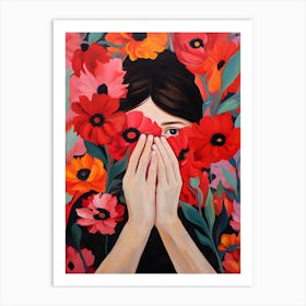 Hiding From The World Art Print