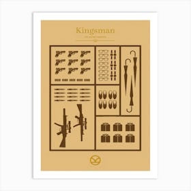 Kingsman Movie Art Print