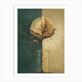 Tree In A Vase Art Print