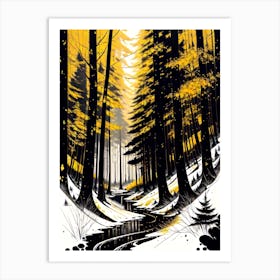 'The Forest' 1 Art Print