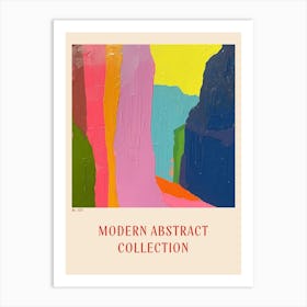 Modern Abstract Collection Poster 105 Art Print