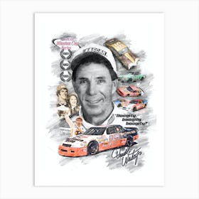 Darrell Waltrip Art Print