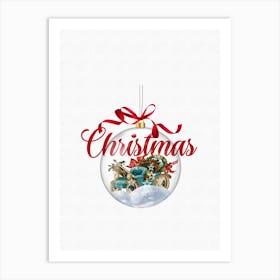 Christmas Ornament Art Print