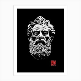 Greek Statue Art Print