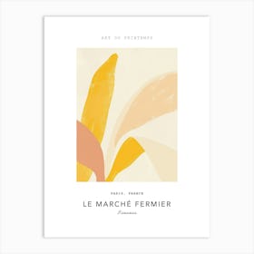 Bananas Le Marche Fermier Poster 1 Art Print