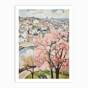 Bideford (Devon) Painting 1 Art Print