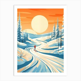 Winter Landscape Art Print