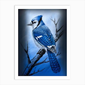 Blue Jay 3 Art Print