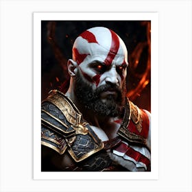 God Of War 4 Art Print