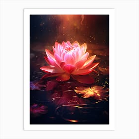 Lotus Flower 2 Art Print