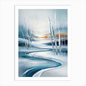 Winter Landscape 2 Art Print