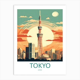 Tokyo Japan Travel 1 Art Print