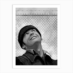 One Flew over cuckoo nest Art Print