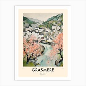 Grasmere (Cumbria) Painting 1 Travel Poster Art Print