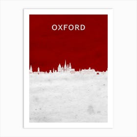 Oxford England Art Print