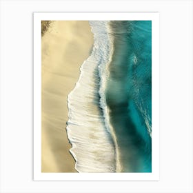 Sand And Surf Art Print